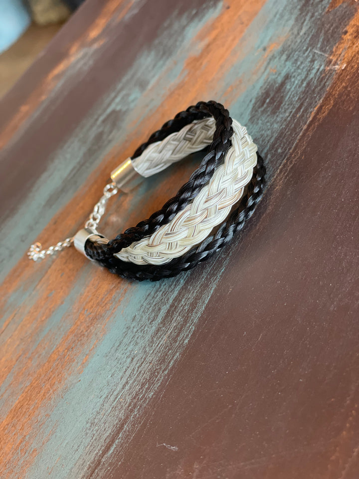 Triple Braid Horse Hair Bracelet