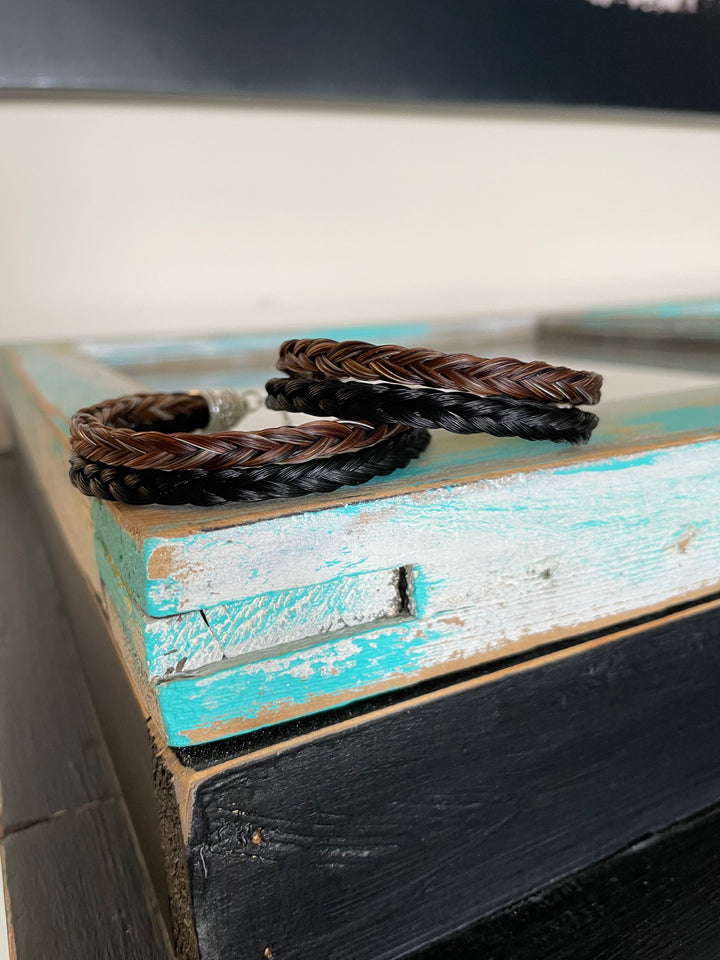 Double Braid Horse Hair Bracelet